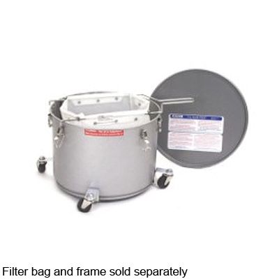 Miroil 33 Qt Filter Pot w/ Mobility Base + Lid