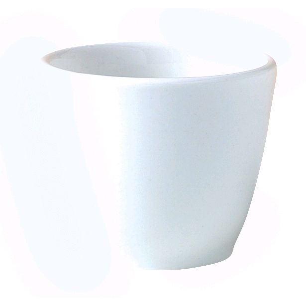 Steelite Distinction Monaco Vogue White 3 Oz Tall Cup