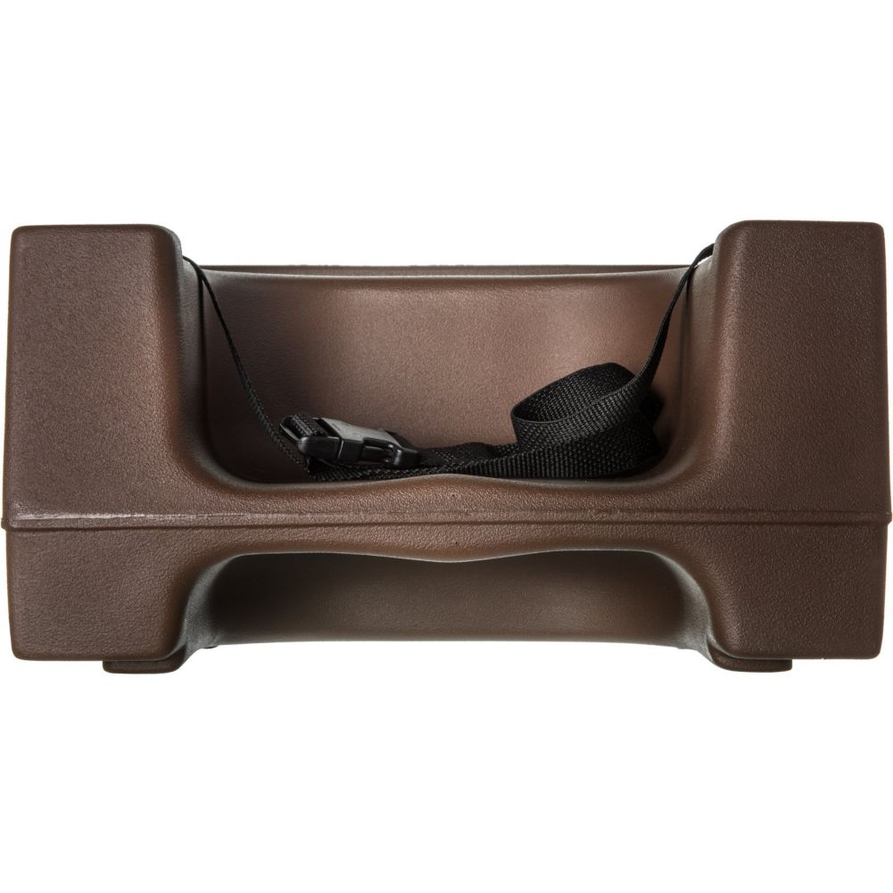 Carlisle Booster Seat w/ Strap, Brown