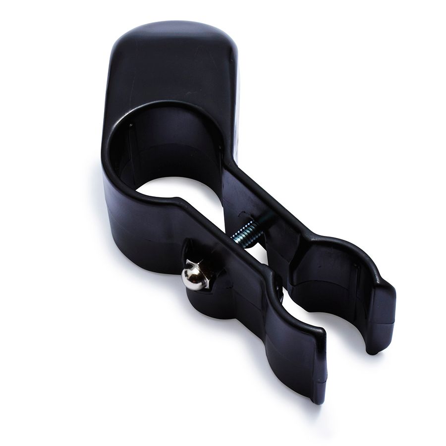 Rubbermaid Lobby Pro&reg; Black Upright Dustpan Hanger Bracket