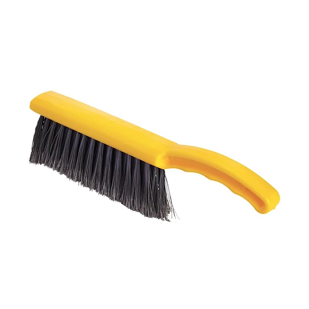 Rubbermaid Flagged Silver Poly Bristle 12" Counter Brush