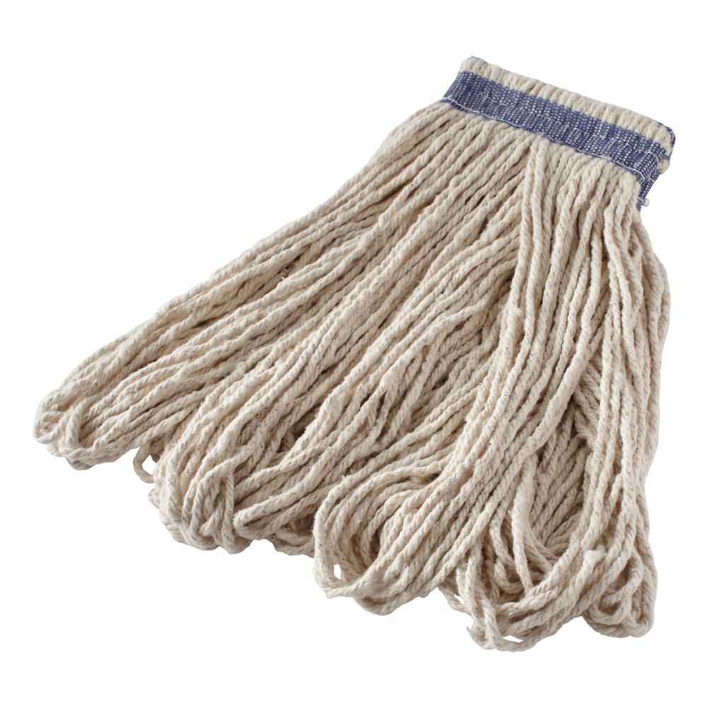 Rubbermaid White 16 oz Cotton Mop w/ Universal Headband