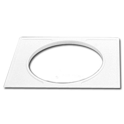 Cambro White 18" Salad Bowl Holder for Food Bars