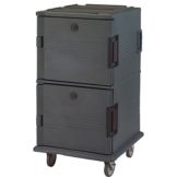 Cambro Black Ultra Camcarts&reg; Holds 16 Full Size H Food Pans