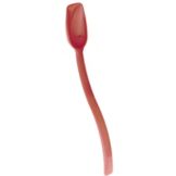 Cambro Camwear&reg; 10" 3/4 oz Solid Red Buffet Spoon