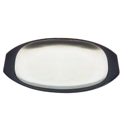 Tomlinson 8.38 x 12-&frac14; Die Cast Sizzle Platter w/o Grid