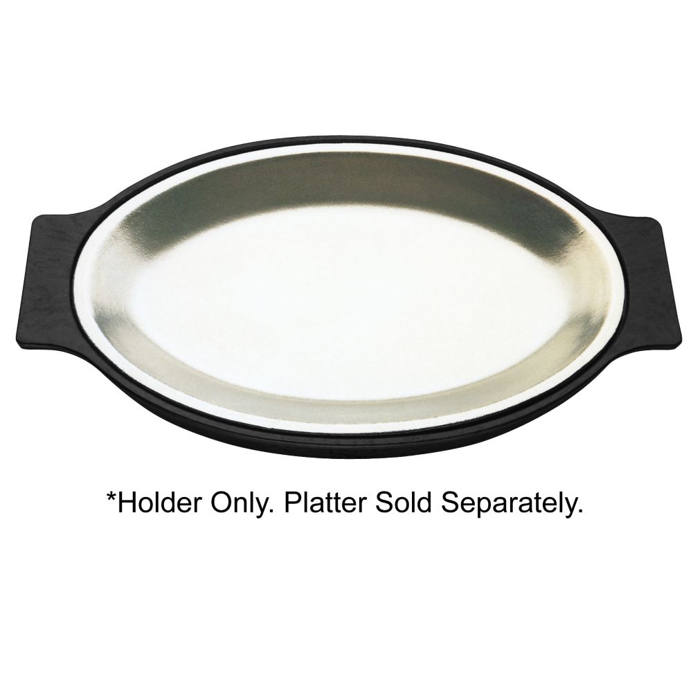 Tomlinson 8" x 12" Black Bakelite Holder for Sizzle Platter