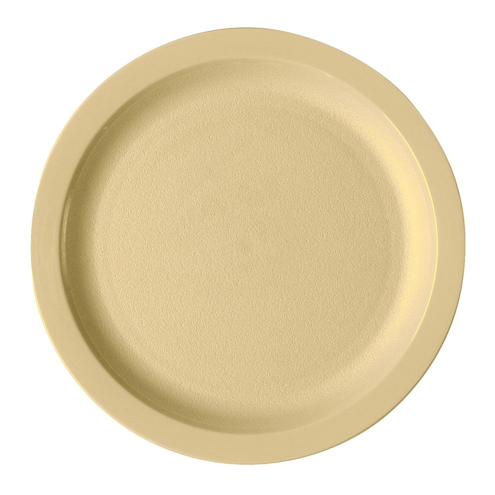 Cambro Beige Camwear&reg; Narrow Rim 8" Plate