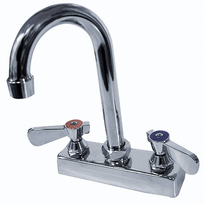 Advance Tabco 3-1/2" Deck Mounted Gooseneck Faucet, K-52