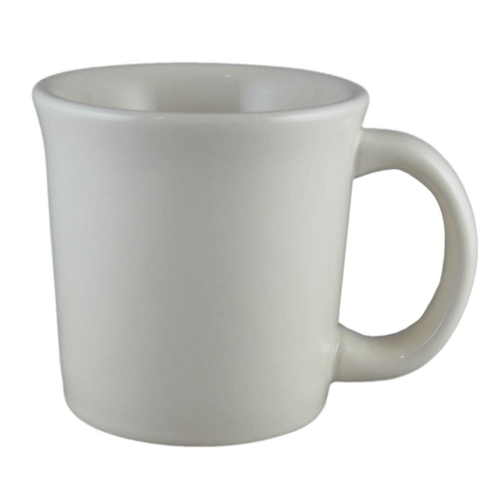 Vertex&reg; Buckingham American White Rolled Edge 8 Oz Arcadian Mug