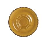 Steelite Performance Terramesa Mustard 5&frac34;" Double Well Saucer