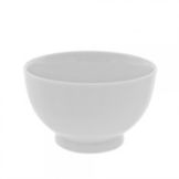 10 Strawberry Street Classic White Footed Rice Bowl