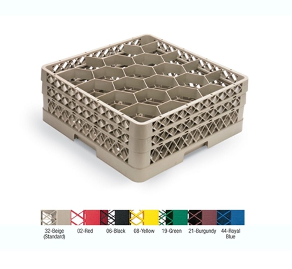 Traex&reg; 20 Compartment Beige 5 Extender Glass Rack