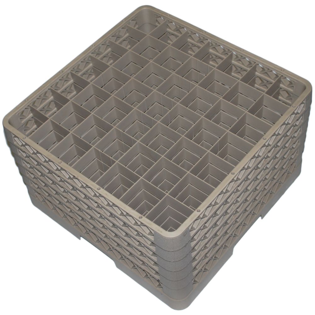 Traex&reg; 49 Compartment 5 Extender Beige Glass Rack