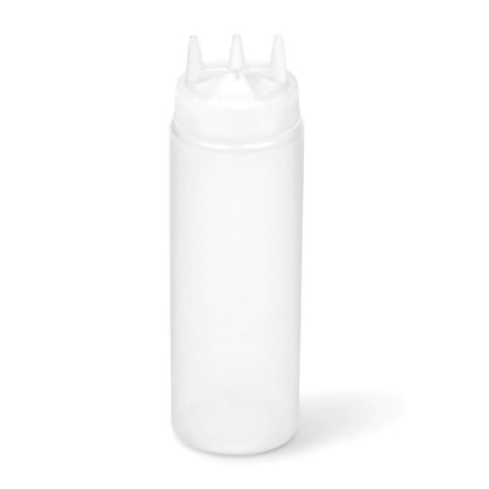Traex&reg; 24 Oz. Clear Tri Tip&trade; Squeeze Dispenser