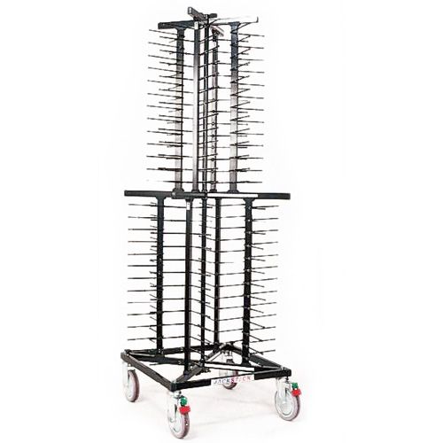 Mobile Plate Rack, For 104 Plates