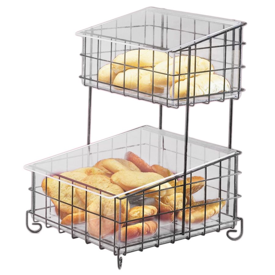 Cal-Mil&reg; 2 Tier Wire Bread/Bagel Unit