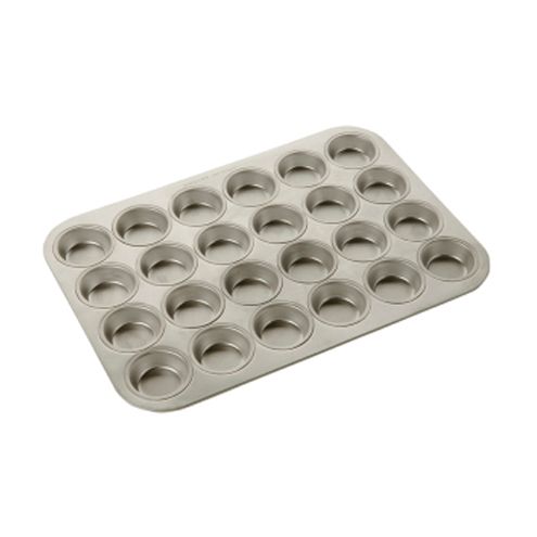 Focus Foodservice Aluminized Steel 24-Cup Crown Muffin Pan