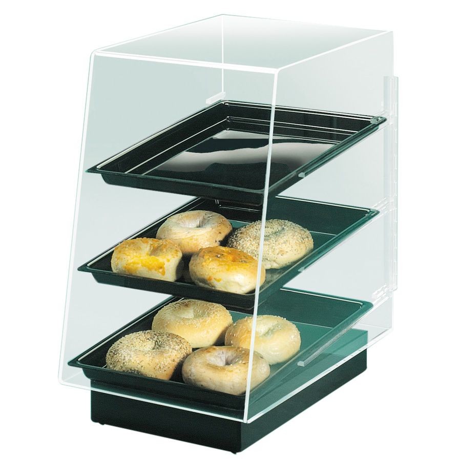 Cal-Mil&reg; 11.5" x 17" x 17" Black Pedestal Display
