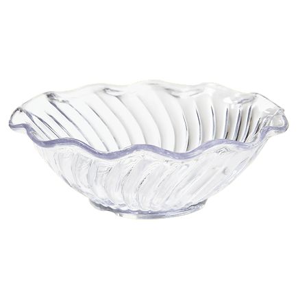 G.E.T. Dessert Time&trade; Clear 12 Oz Swirl Dessert Dish