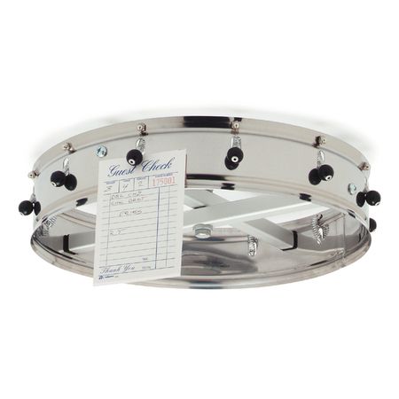Carlisle 12 Clip Ceiling Hung Order Wheel, S/S, 14" Diam