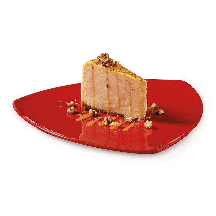 G.E.T. Red Sensation&trade; 12" Triangular Melamine Plate