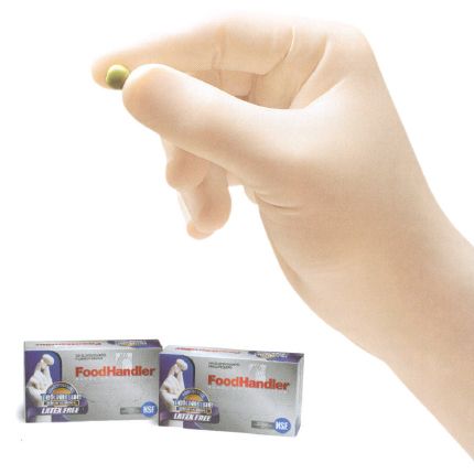 Large Powder Free Latex Gloves