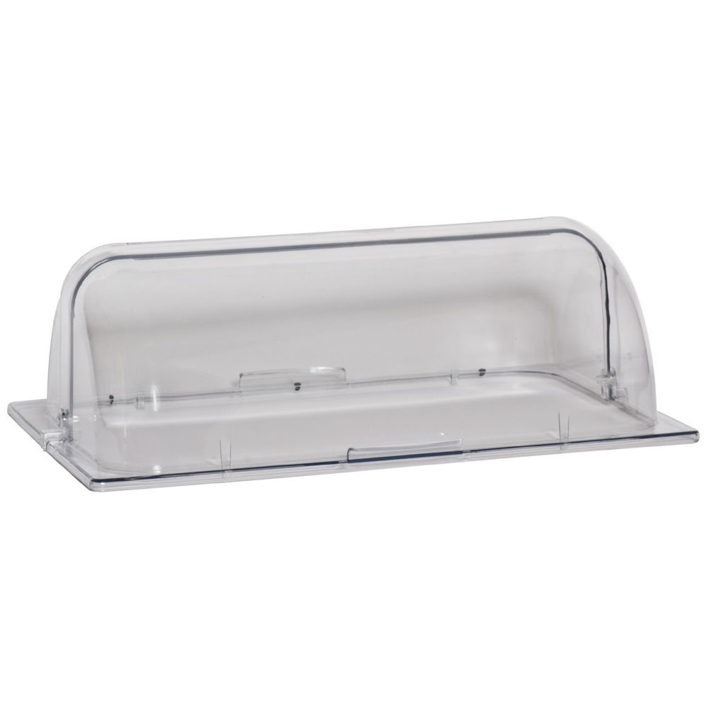 Cadco Clear Roll top Lid for PS-TBS Steam Pan Holder, C-DPF2