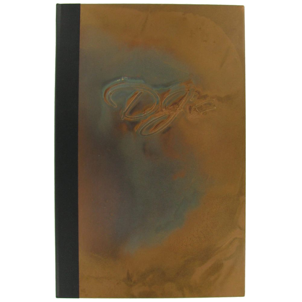 Metal Double Panel Menu Cover