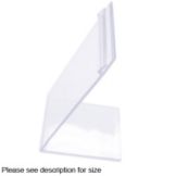 Clear Easel Price Tag Holder, 2" x 2"