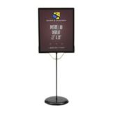 Shaw & Slavsky White 22 x 28 Poster / Ad Floor Stand Sign Holder