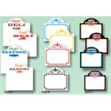 Style B Blue Write-On / Wipe-Off Tag, 3" x 2-3/4"