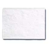 Dubonnet White Straight Edge Placemat, 9-3/4" x 14"