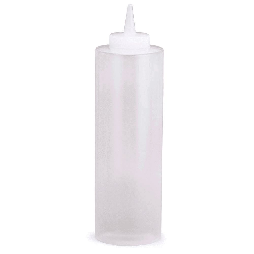 Tablecraft 12 Oz. Clear Squeeze Dispenser