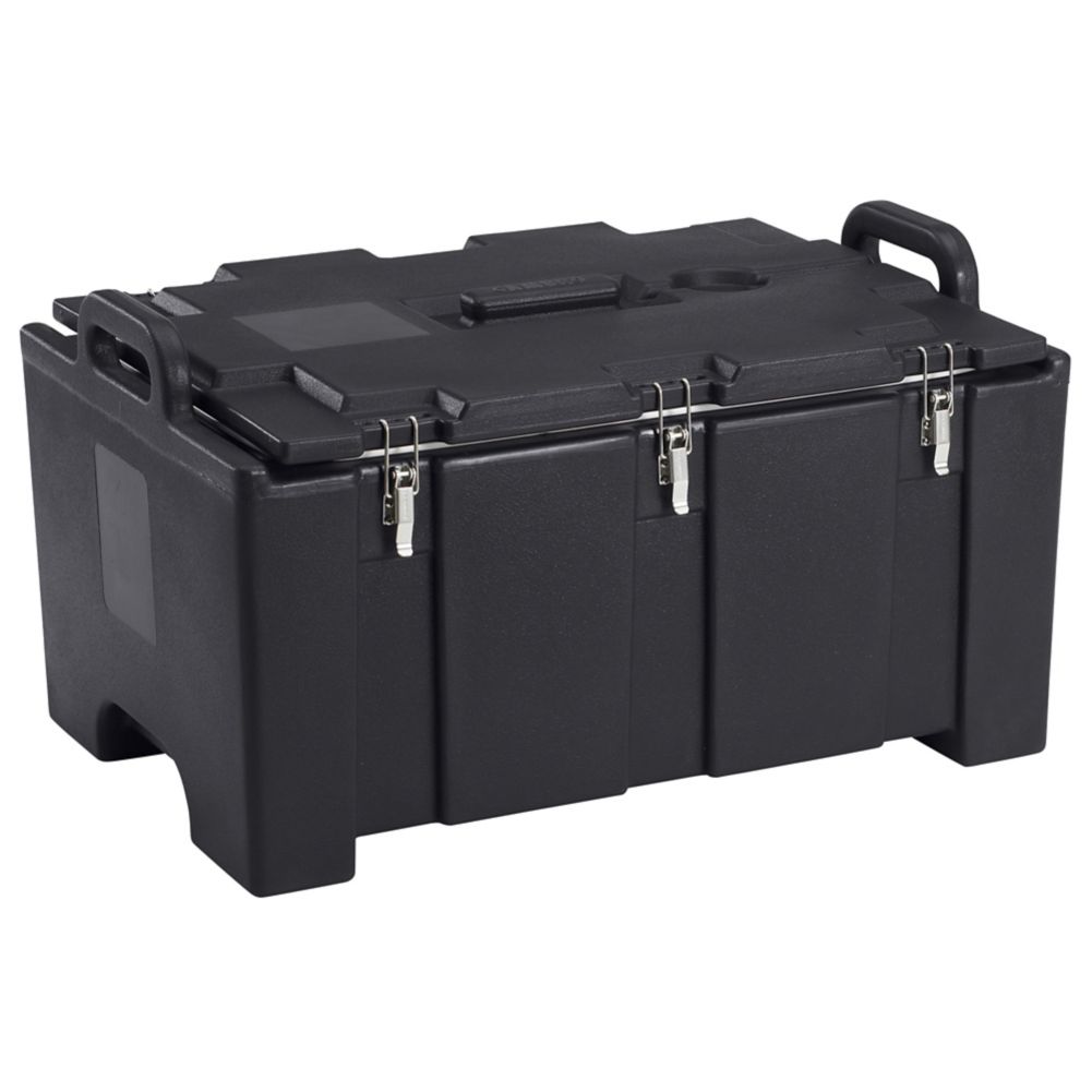 Cambro&reg; 100 Series Black Insulated Food Pan Carrier