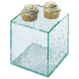 Cal-Mil&reg; 8" x 8" x 8" Enclosed Faux Glass Riser