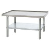 Star&reg; Mfg. Star Max 48" Galvanized Equip. Stand w/ S/S Top
