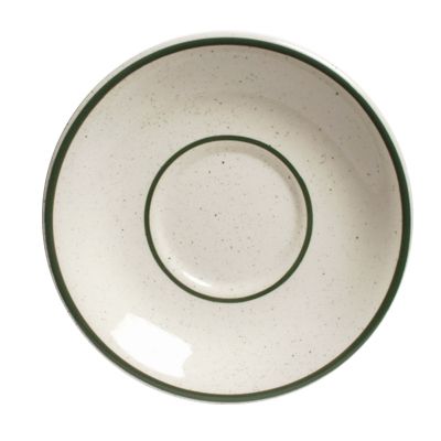 Tuxton&reg; Emerald 6" Eggshell Saucer Coupe
