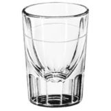 Libbey Fluted 1.5 Oz Shot Glass w/ 7/8 Oz Line