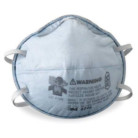 3M Particulate Respirator, Pack of 20, Odor Removing