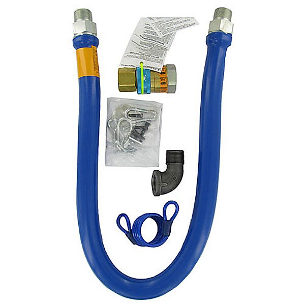 Gas Hose W/ Quick Disconnect, 1" x 48"