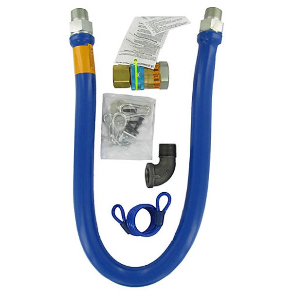 Gas Hose W/ Quick Disconnect, 1/2" x 48"
