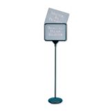 Acco Quartet Sign(Ware) Pedestal Sign W/ 12 Different Message Posters