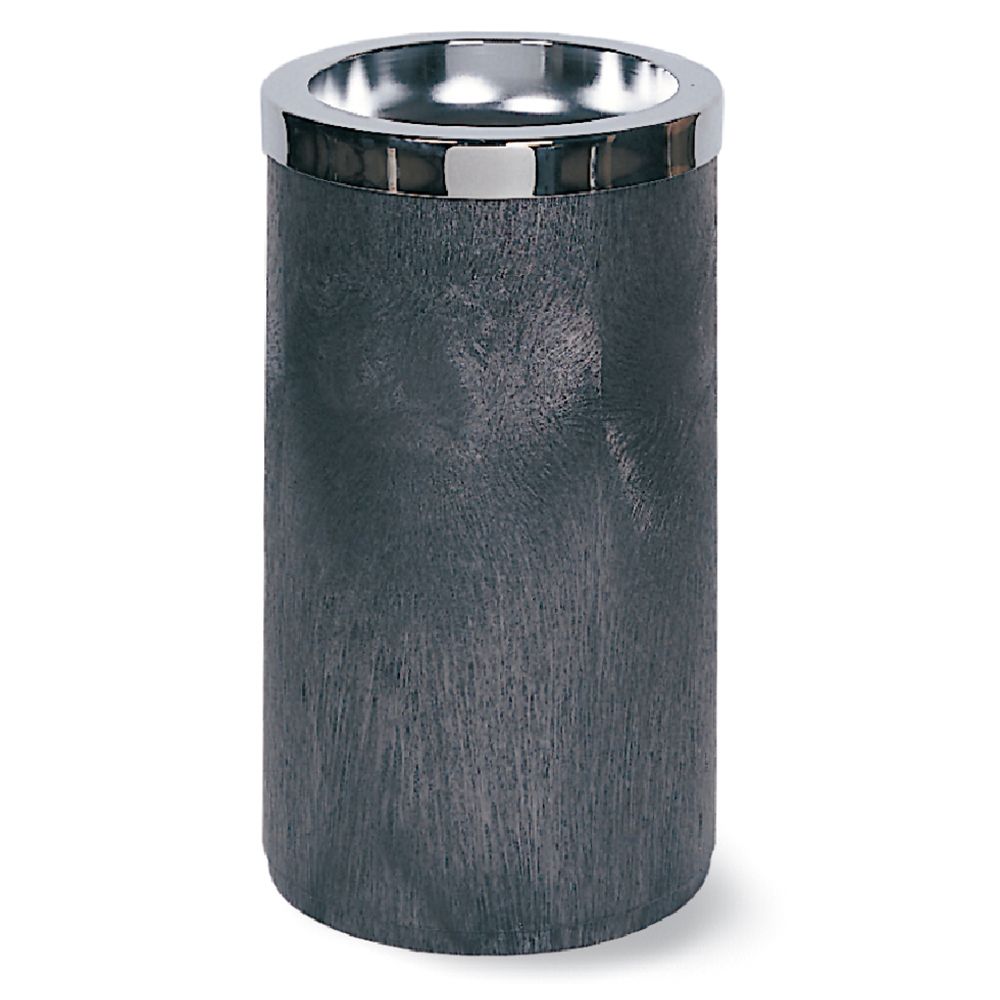 Rubbermaid Black 20" Smoking Urn w/ Metal Ashtray Top