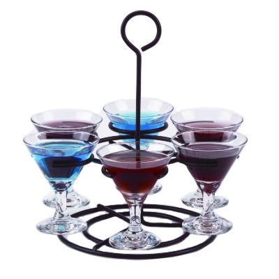 Traex&reg; Circle Flight Wire Caddy for Small Martini Glass