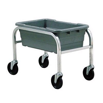 Heavy Duty Aluminum Lug Dolly, One Lug Capacity, 16x25x8-1/2 Lug Size