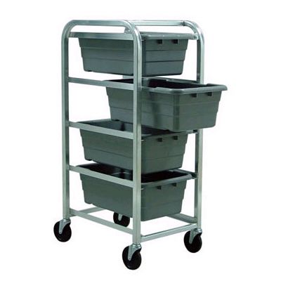 Heavy Duty Aluminum Lug Dolly, Four Lug Capacity, 16x25x8-1/2 Lug Size