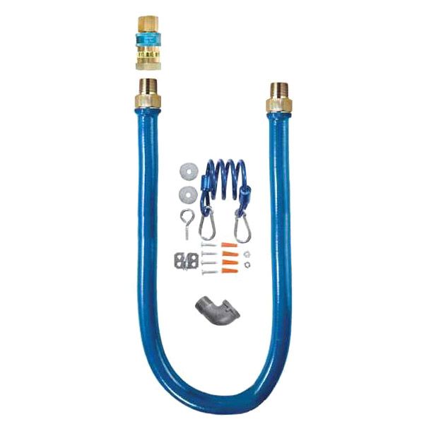 Gas Hose Kit W/ Quick Disconnect & Swivel , 3/4" x 48"