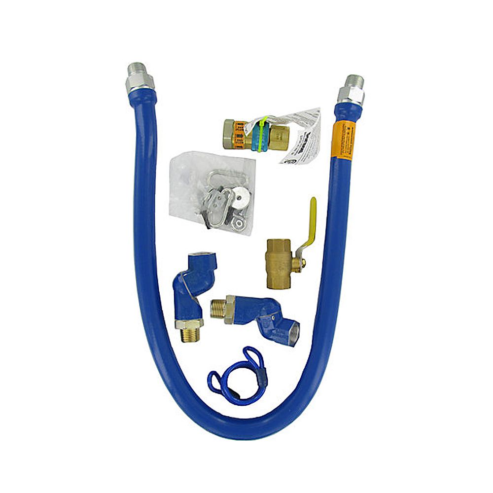 Dormont 1675KIT2S48 48" Gas Connector Kit With 2 SwivelMAX 662447015551