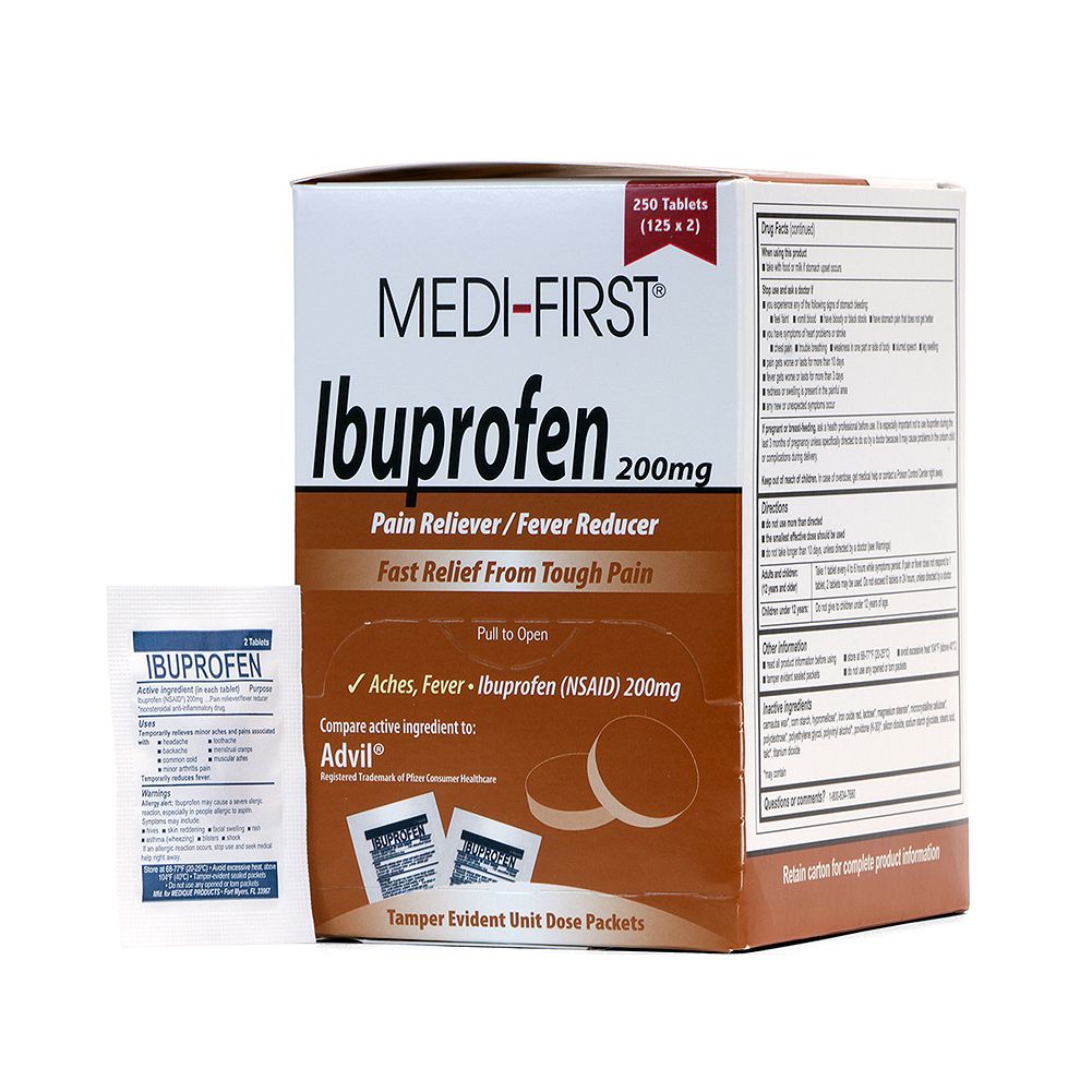 Afassco&reg; 250 Ibuprofen Tablets for Pain & Fever Relief